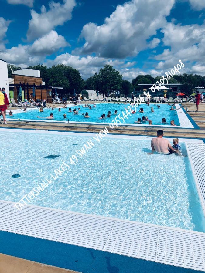 Swan View Retreats # Hottub # Egg Chair # Bbq & Bikes Included 8 Berth 塔特舍尔 外观 照片
