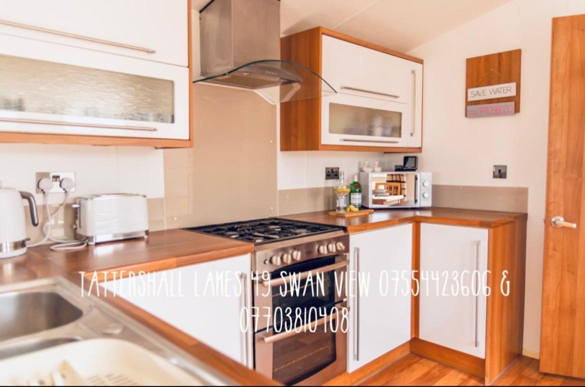 Swan View Retreats # Hottub # Egg Chair # Bbq & Bikes Included 8 Berth 塔特舍尔 外观 照片