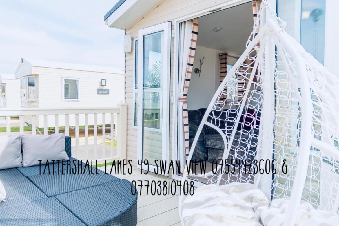 Swan View Retreats # Hottub # Egg Chair # Bbq & Bikes Included 8 Berth 塔特舍尔 外观 照片