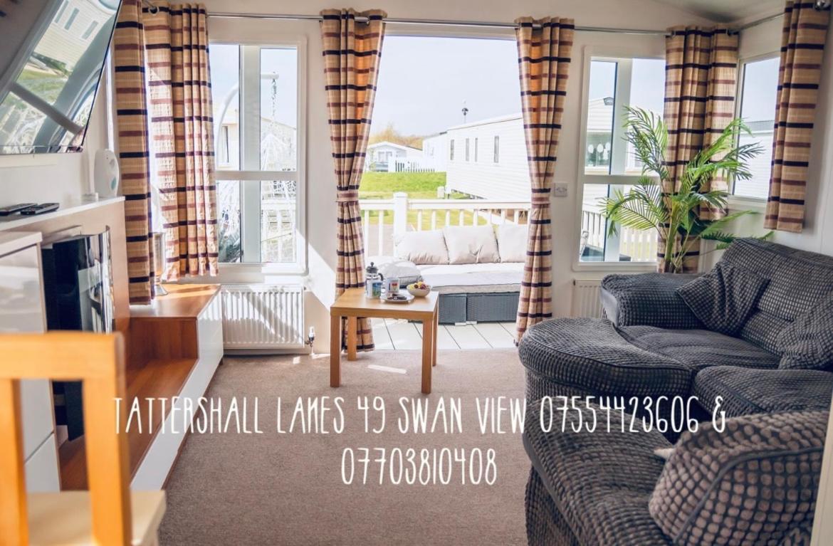 Swan View Retreats # Hottub # Egg Chair # Bbq & Bikes Included 8 Berth 塔特舍尔 外观 照片
