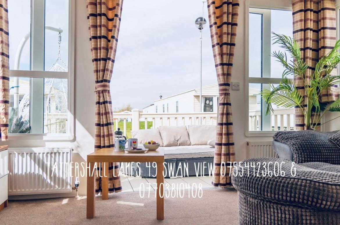 Swan View Retreats # Hottub # Egg Chair # Bbq & Bikes Included 8 Berth 塔特舍尔 外观 照片