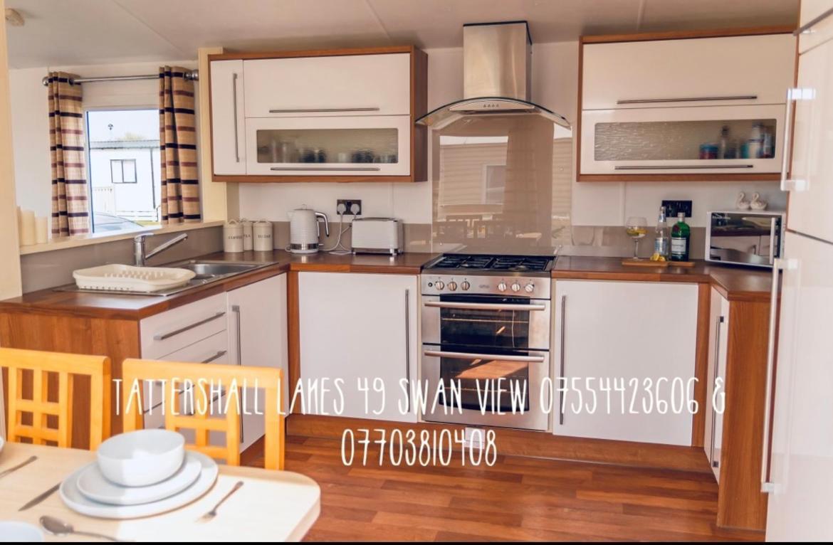 Swan View Retreats # Hottub # Egg Chair # Bbq & Bikes Included 8 Berth 塔特舍尔 外观 照片