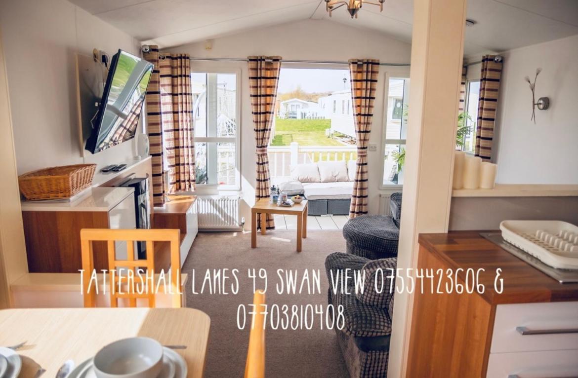 Swan View Retreats # Hottub # Egg Chair # Bbq & Bikes Included 8 Berth 塔特舍尔 外观 照片