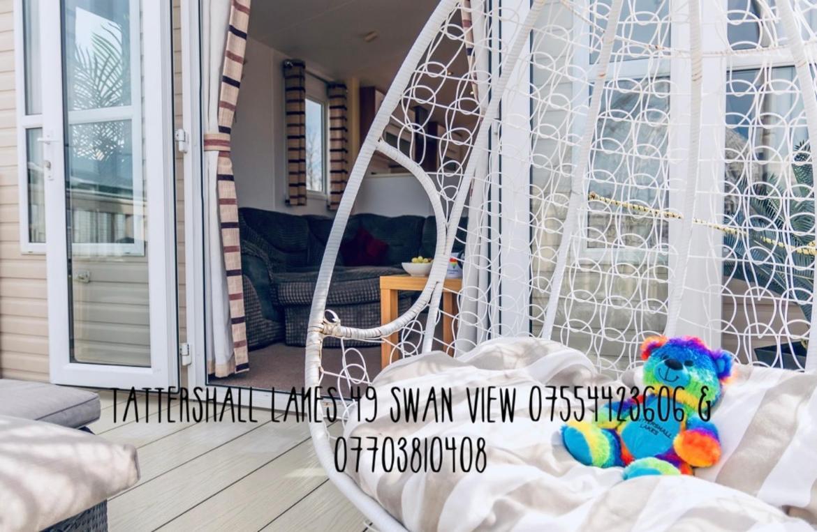 Swan View Retreats # Hottub # Egg Chair # Bbq & Bikes Included 8 Berth 塔特舍尔 外观 照片