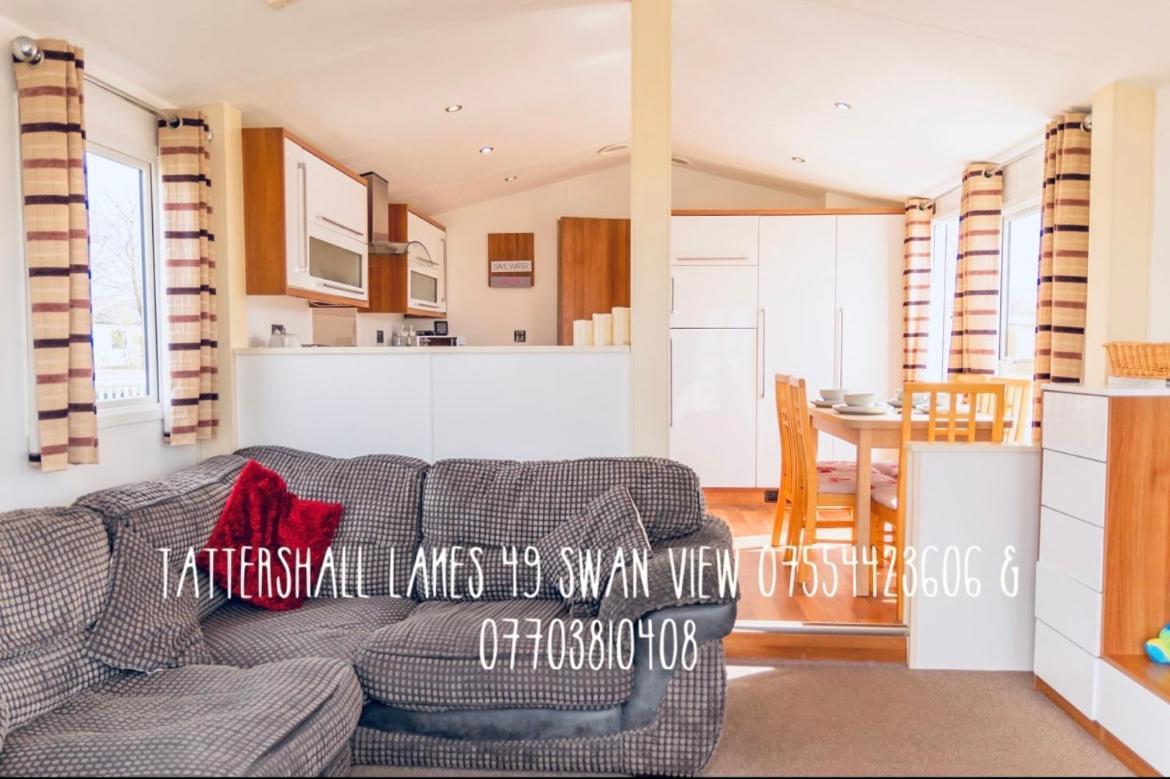 Swan View Retreats # Hottub # Egg Chair # Bbq & Bikes Included 8 Berth 塔特舍尔 外观 照片