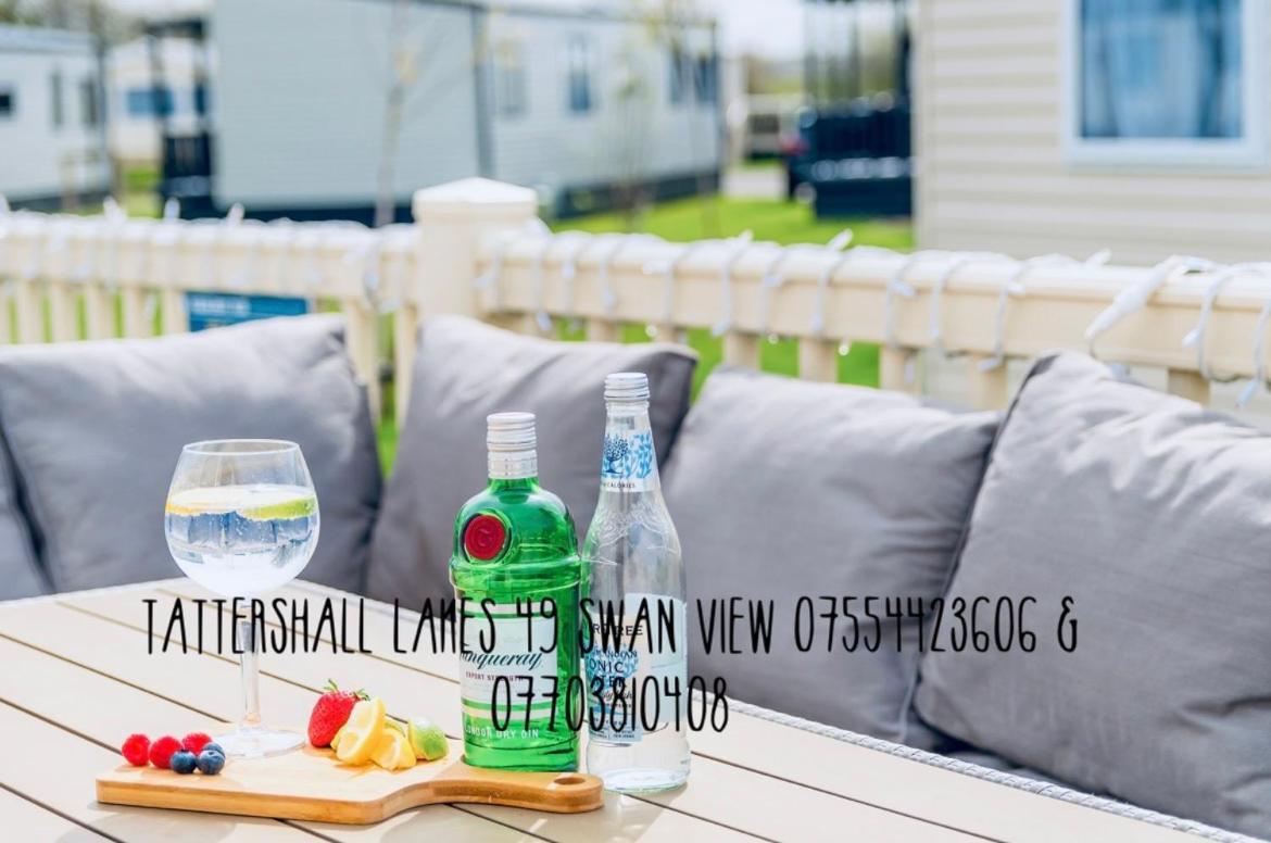 Swan View Retreats # Hottub # Egg Chair # Bbq & Bikes Included 8 Berth 塔特舍尔 外观 照片