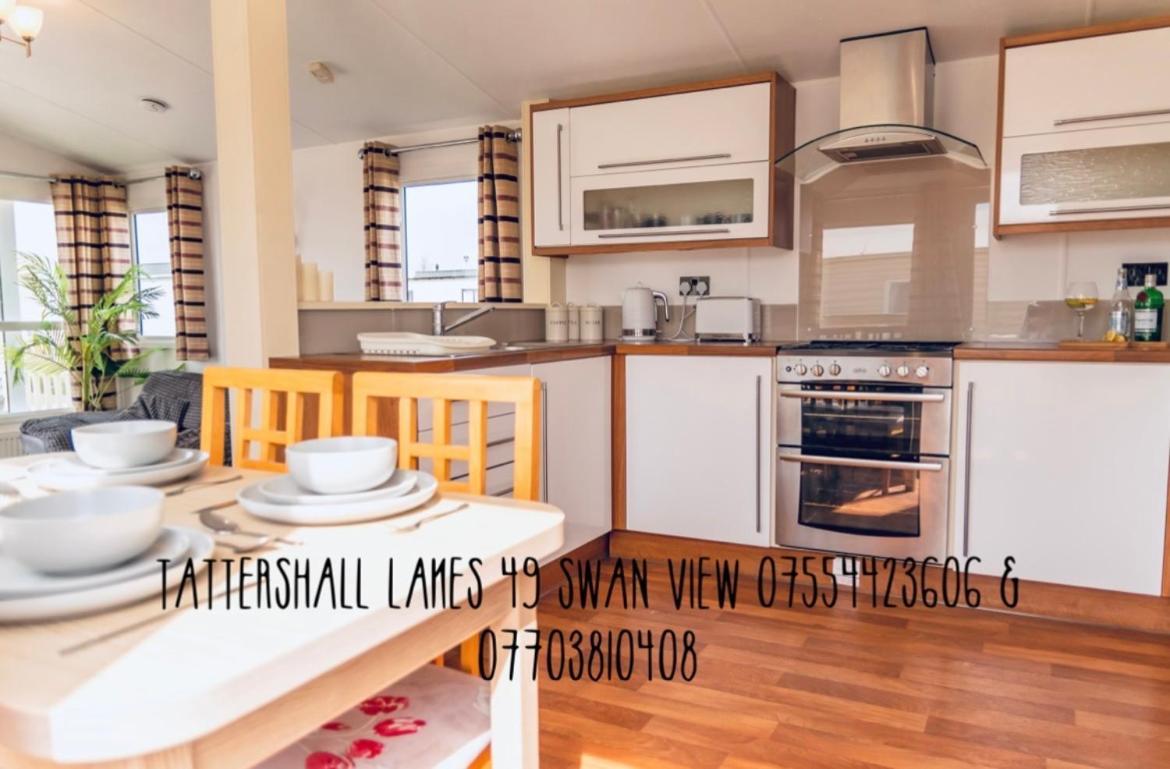 Swan View Retreats # Hottub # Egg Chair # Bbq & Bikes Included 8 Berth 塔特舍尔 外观 照片